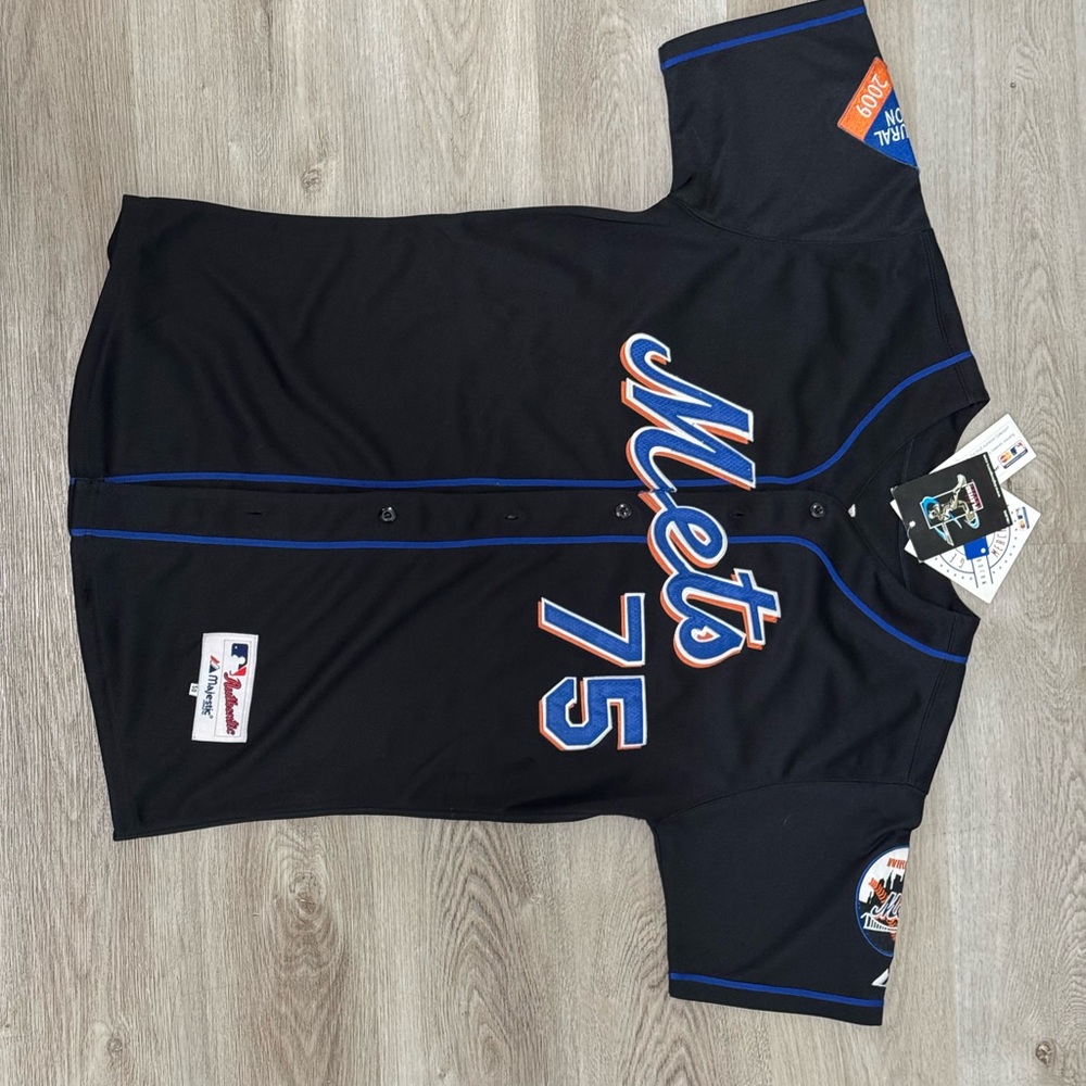 Majestic Black Baseball Jersey